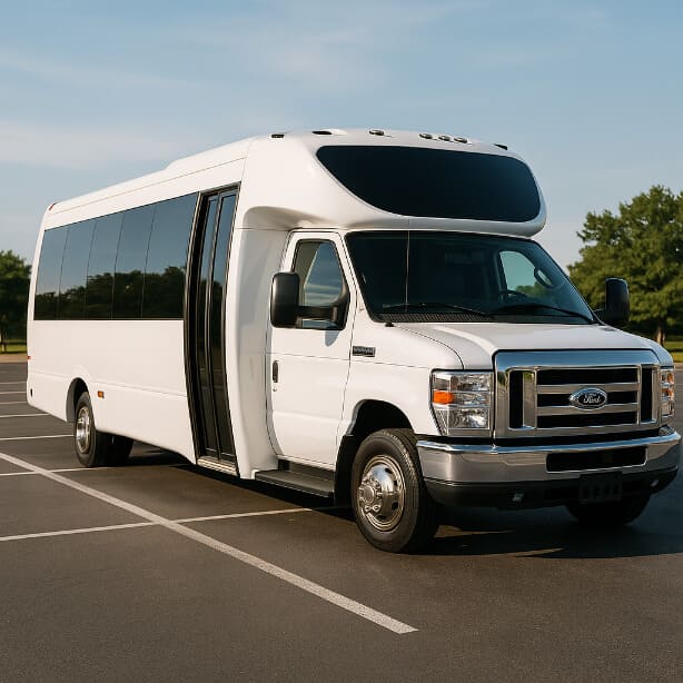 Charter Bus Rental West New York 20 Passenger Minibus